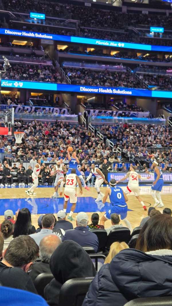Kia Center, section: 116, row: 5, seat: 10