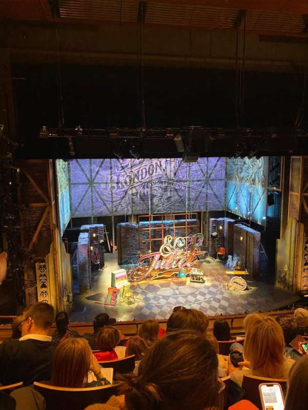 Stephen Sondheim Theatre, section: Mezzanine C, row: EE, seat: 119