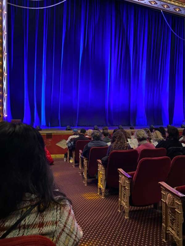Imperial Theatre, section: Orchestra L, row: H, seat: 1