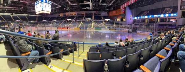 Blue Cross Arena, section: 126, row: G, seat: 13