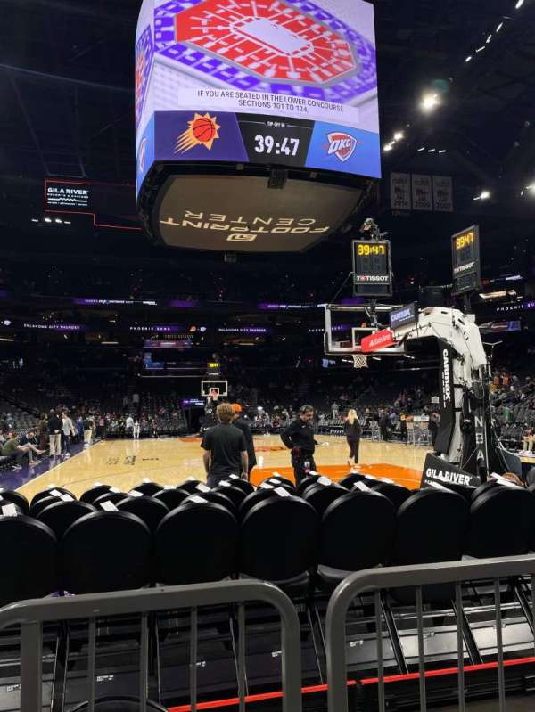 Mortgage Matchup Center, section: 108, row: 2, seat: 21