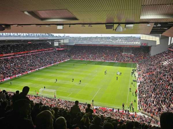 Anfield, section: AU7, row: 33, seat: 188