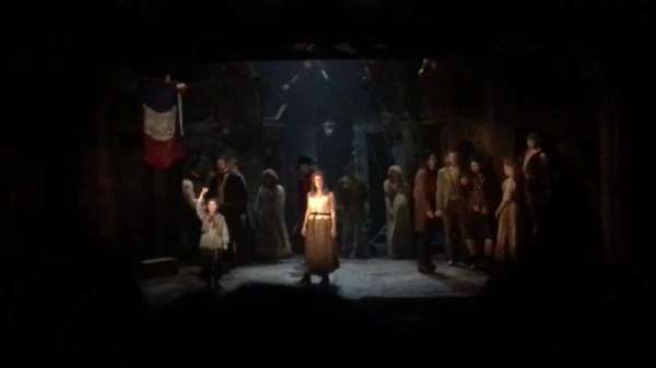 Sondheim Theatre, West End, section: Stalls, row: V, seat: 13