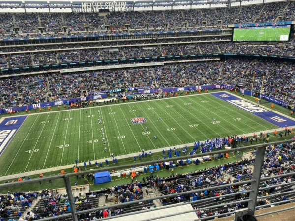 MetLife Stadium, section: 315, row: 2, seat: 5