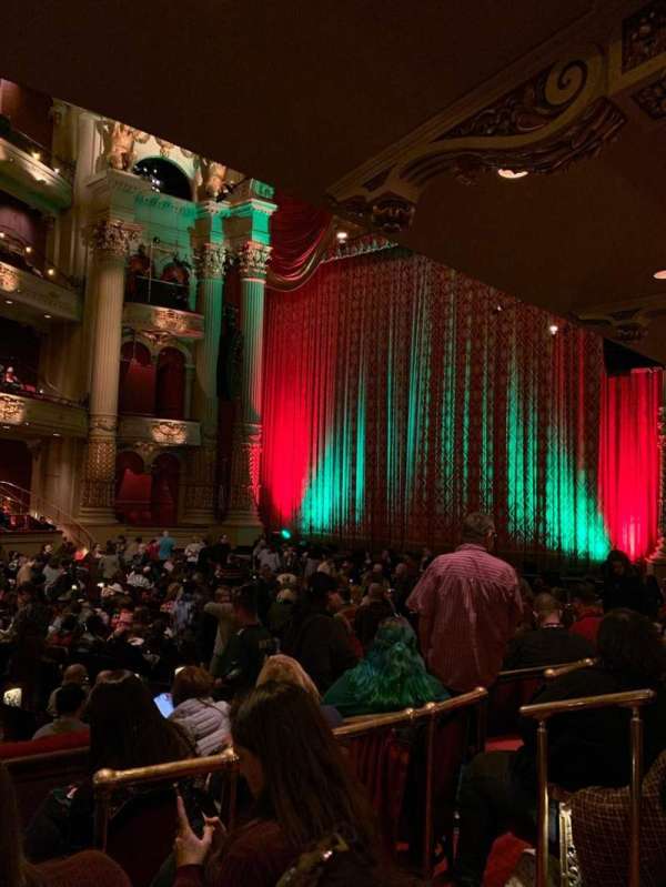 Academy of Music, section: Parquet Circle C, row: V, seat: 32