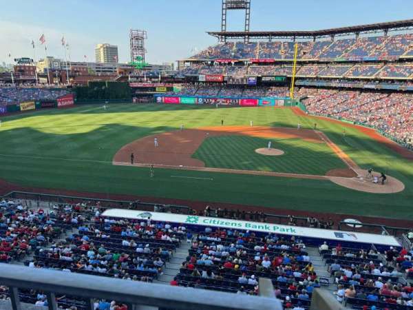 Citizens Bank Park, section: 228, row: 1, seat: 9
