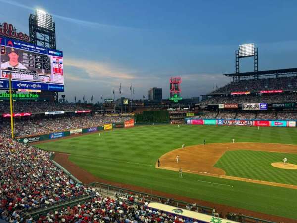 Citizens Bank Park, section: 228, row: 1, seat: 9
