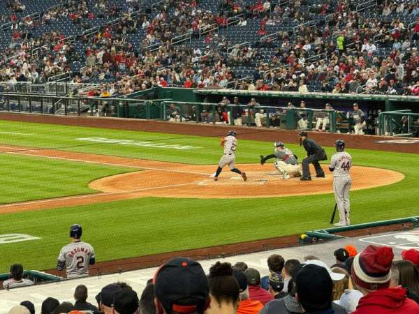Nationals Park, section: 116, row: Z, seat: 18