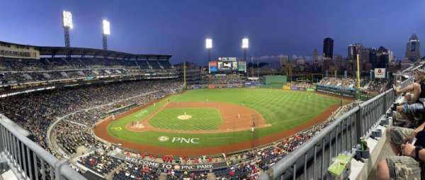 PNC Park, section: 210, row: A, seat: 9