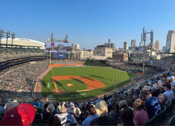 Comerica Park, section: 324, row: 12, seat: 20