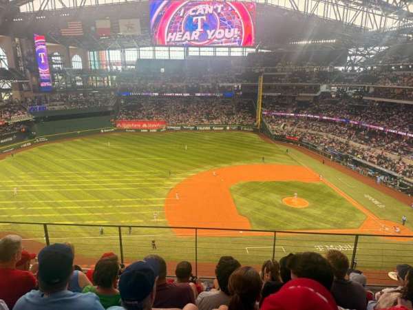Globe Life Field, section: 210, row: 5, seat: 10