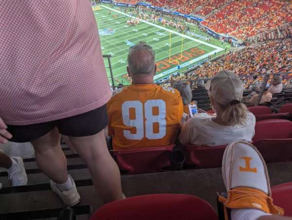 Mercedes-Benz Stadium, section: 301, row: 7, seat: 22