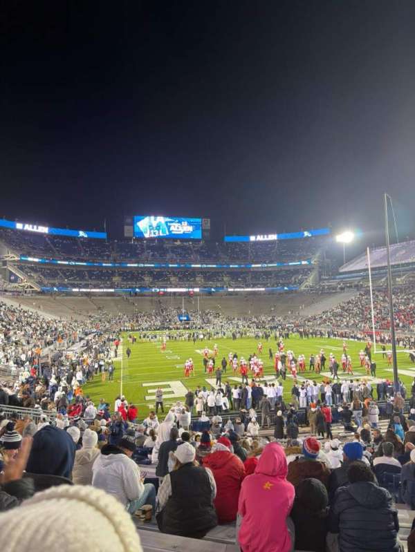 Beaver Stadium, section: NH, row: 26, seat: 16