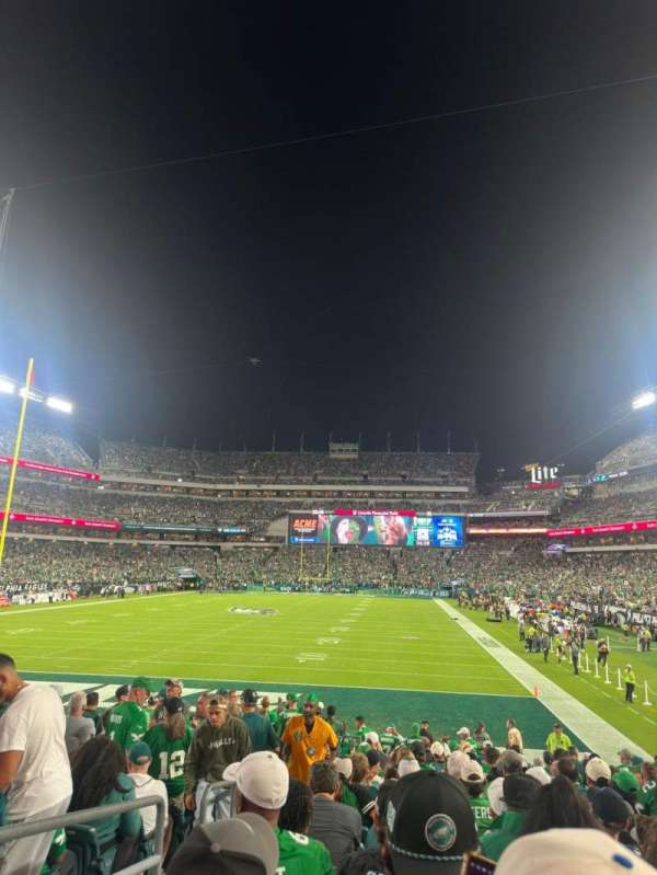 Lincoln Financial Field, section: 131, row: 13, seat: 2