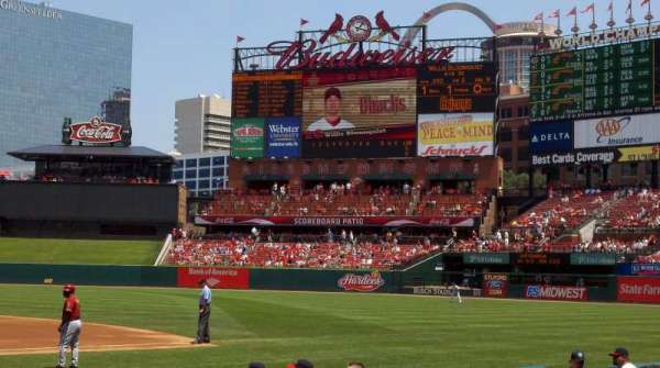 BUSCH STADIUM, section: 144D, row: A, seat: 1