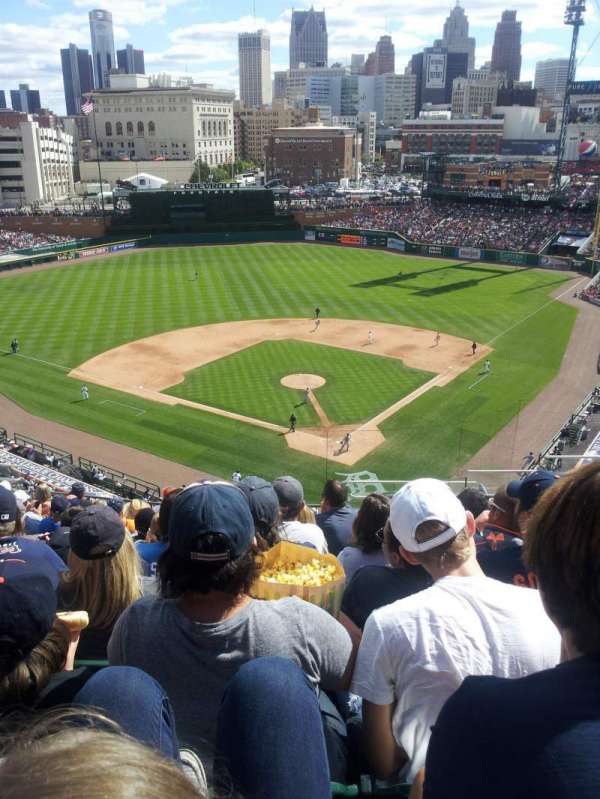Comerica Park, section: 329, row: 12, seat: 7