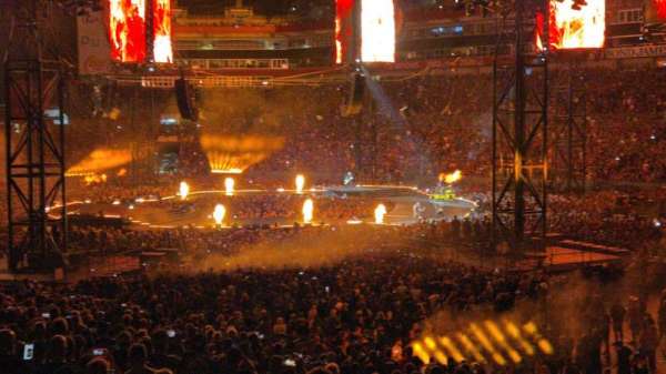 Raymond James Stadium, section: 140, row: WCW, seat: 11