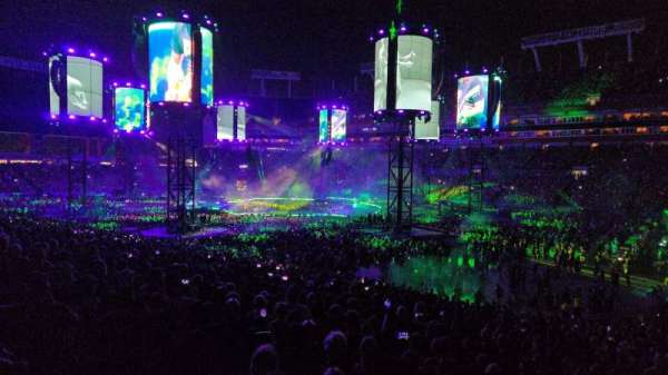Raymond James Stadium, section: 140, row: WCW, seat: 11