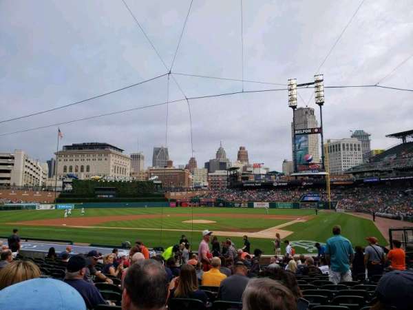 Comerica Park, section: 130, row: 20, seat: 6