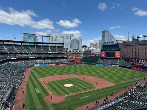 Oriole Park at Camden Yards, section: 330, row: 1, seat: 11