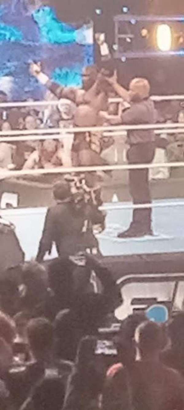 Spectrum Center, section: 102, row: L, seat: 1