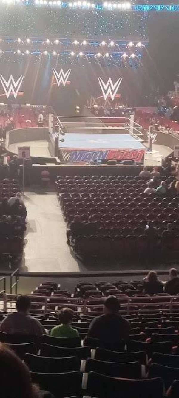 Lenovo Center, section: 127, row: V, seat: 11