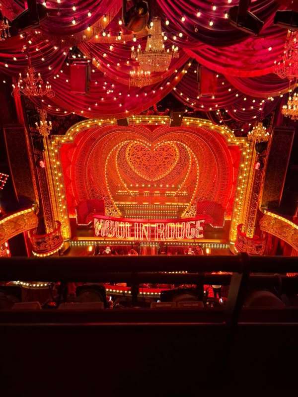 Piccadilly Theatre, section: Grand Circle, row: A, seat: 15