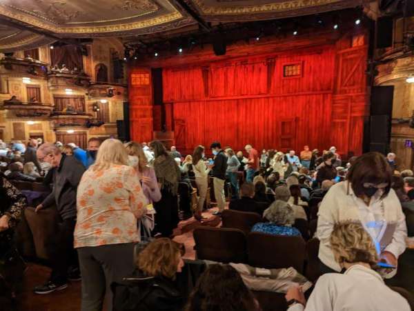 Winter Garden Theatre, section: Orchestra R, row: T, seat: 6