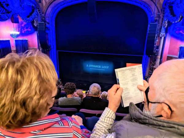Lyceum Theatre, Broadway, section: mezzanine c, row: G, seat: 101