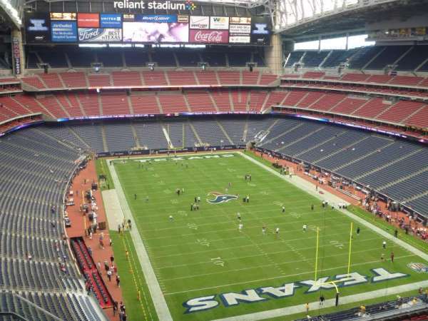 NRG Stadium, section: 624, row: E, seat: 3
