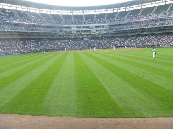 Rate Field, section: 100, row: 1, seat: 1