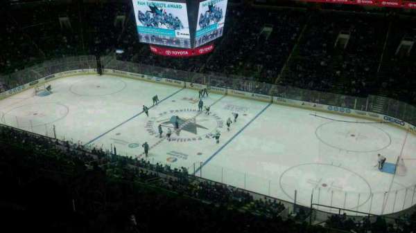 SAP Center, section: P2, row: 2, seat: 2