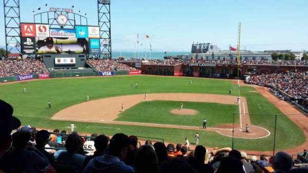 Oracle Park, section: 220, row: K, seat: 9