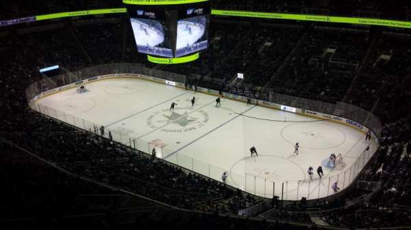 SAP Center, section: P35, row: 2, seat: 12