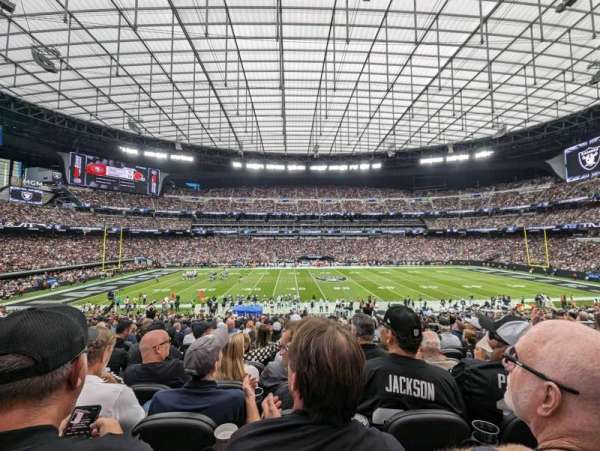 Allegiant Stadium, section: C135, row: 32, seat: 7