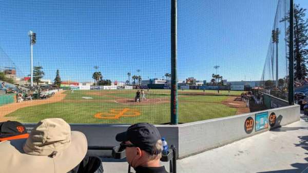 Excite Ballpark, section: D, row: 2, seat: 1