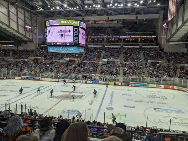 Allen County War Memorial Coliseum, section: 218, row: 19, seat: 1