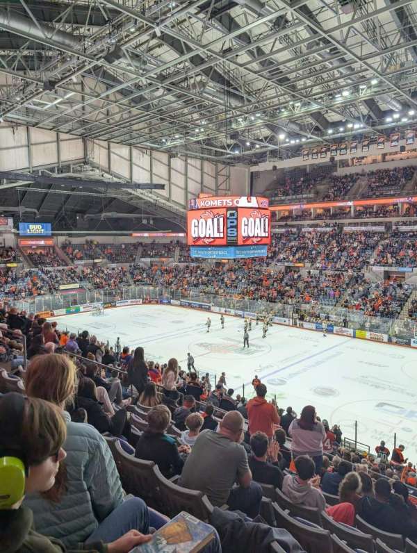 Allen County War Memorial Coliseum, section: 222, row: 24, seat: 1