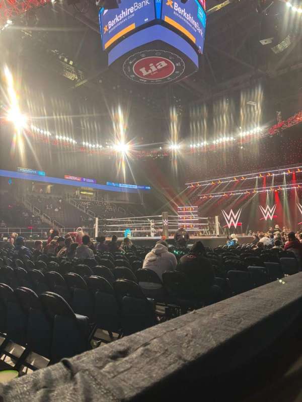 MVP Arena, section: 122, row: AA, seat: 5
