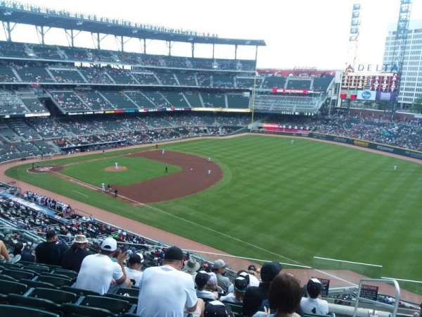 Truist Park, section: 314, row: 8, seat: 2