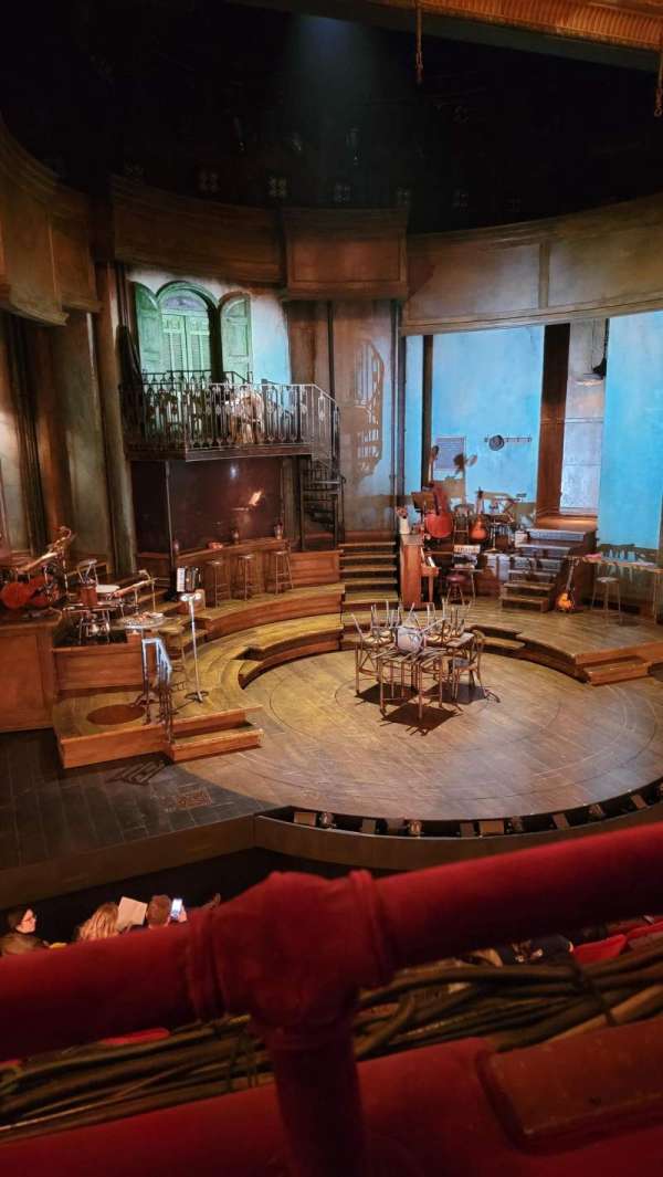 Walter Kerr Theatre, section: Mezzanine L, row: A, seat: 3