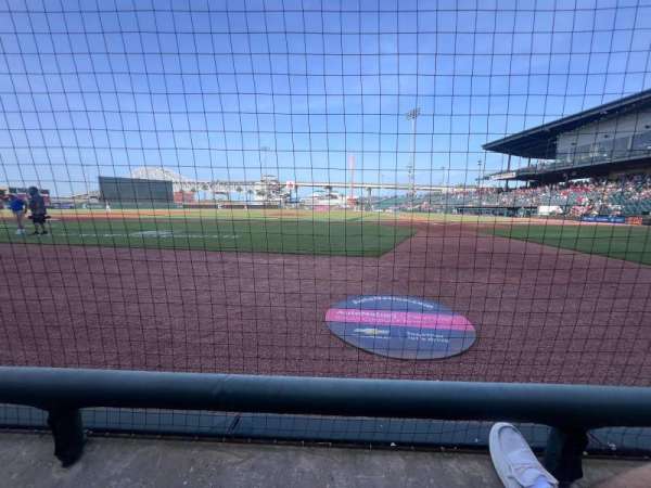Whataburger Field, section: 116, row: 1, seat: 14