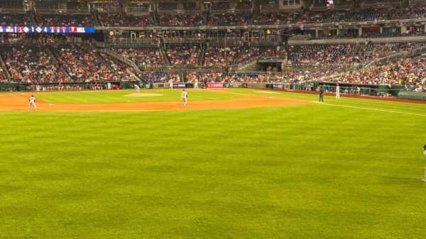 Nationals Park, section: 102, row: L, seat: 19
