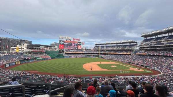 Nationals Park, section: 207, row: F, seat: 19