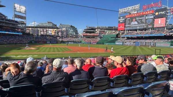 Nationals Park, section: 129, row: P, seat: 12