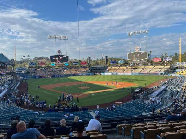 Dodger Stadium, section: 106LG, row: J, seat: 6