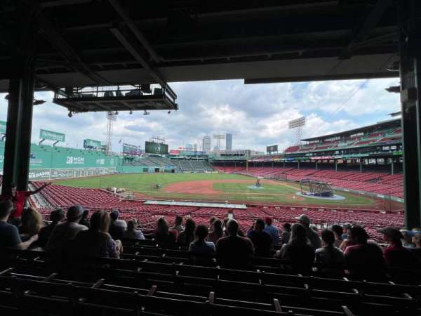 Fenway Park, section: Grandstand 26, row: 7, seat: 11