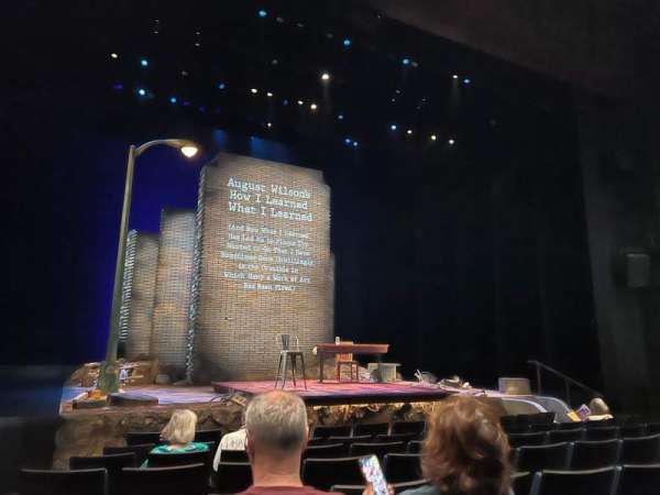 Bagley Wright Theatre, section: 2, row: H, seat: 1