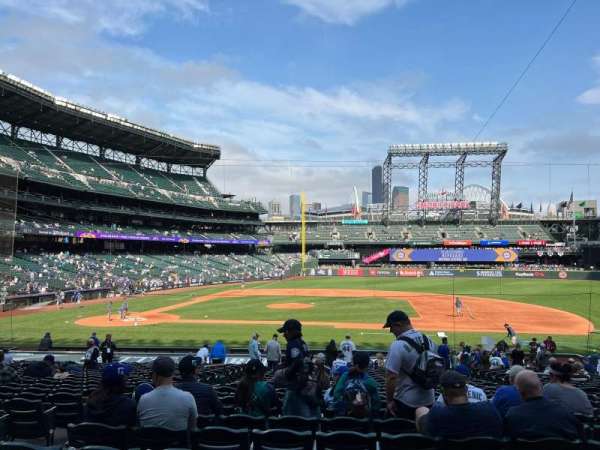T-Mobile Park, section: 122, row: 27, seat: 8