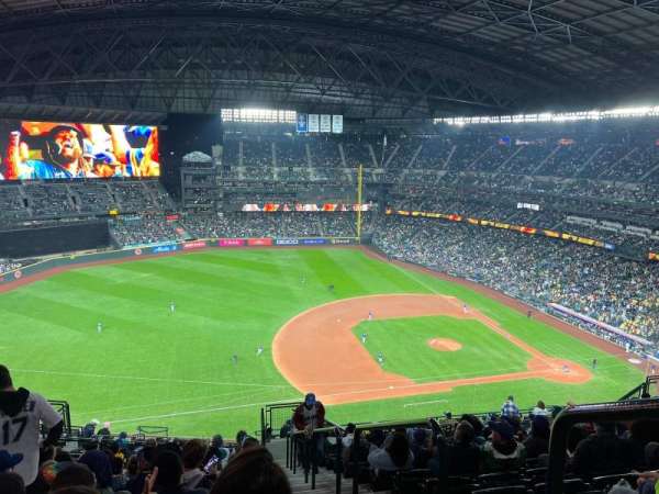T-Mobile Park, section: 341, row: 22, seat: 1